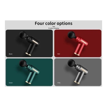 ® Yeni Ürün 4 Başlıklı 6 Kademeli Titreşimli Şarjlı Mini Masaj Aleti