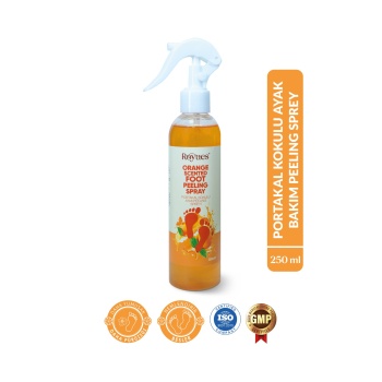 ® Yeni Ürün Topuk Çatlak ve Ayak Bakım Peeling SpreyiKoku Giderici ve Nemlendirici Foot Care Spray 250ml