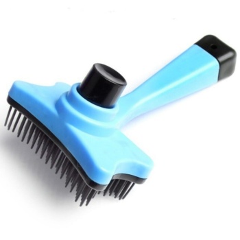 ® Yeni Ürün Evcil Hayvan Kedi Köpek Tüy Toplayıcı Otomatik Tuşlu Pet Tarak