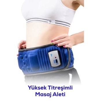 ® Yeni Ürün Titreşimli Masaj Kemeri- Kas Gevşetici Masaj Aleti Ve Vücut Şekillendirme Cihazı