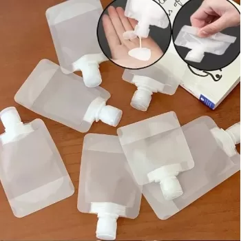 ® Yeni Ürün 3 Adet 100ml Krem Şampuan Kabı Tekrar Kullanılabilir Set