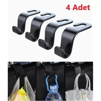 ® Yeni Ürün 4  Adet Araba Koltuk Arkası Askı