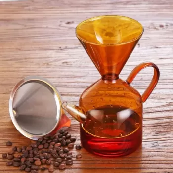 ® Yeni Ürün Cam Kahve Demleme Seti