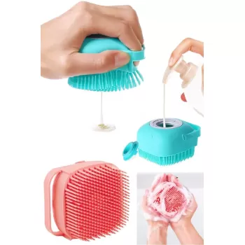 ® Yeni Ürün Duş Jeli Hazneli Banyo Masaj Kesesi