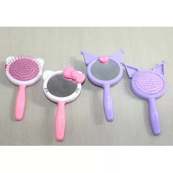 ® Yeni Ürün Kuromi, Hello Kitty Karışık Aynalı Tarak