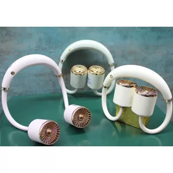 ® Yeni Ürün Kuromi Şarjlı Boyun Fanı Vantilatör 3 Kademeli