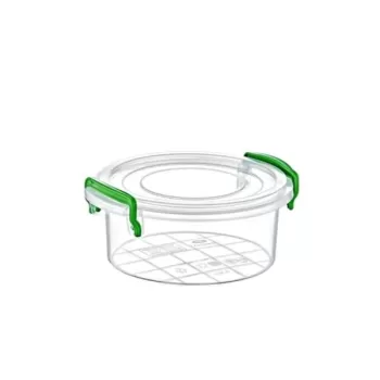 ® Yeni Ürün Mini Yuvarlak Saklama Kabı 0.5 Litre