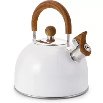 ® Yeni Ürün Paslanmaz Çelik Demlik Beyaz Renk