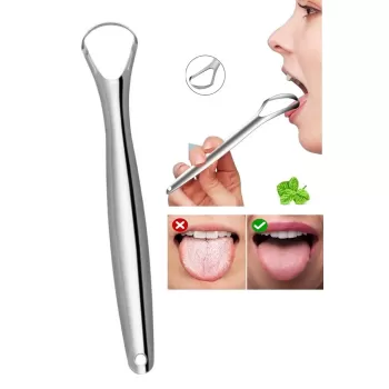 ® Yeni Ürün Paslanmaz Çelik Dil Temizleyici