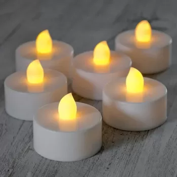 ® Yeni Ürün Pilli Tealight Mum