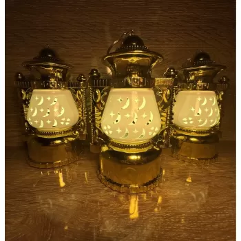 ® Yeni Ürün Ramazan Kandili 12’li Kutu 16 Cm