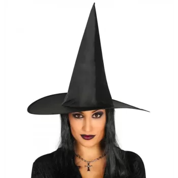 ® Yeni Ürün Yetişkin Boy Siyah Cadı Şapkası Ve Uzun Siyah Cadı Peruğu