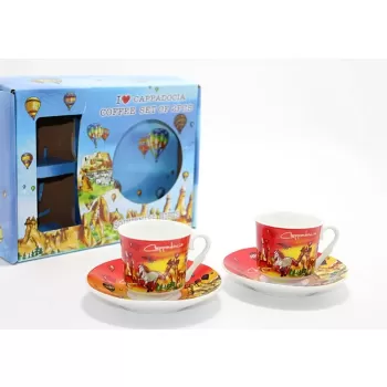 ® Yeni Ürün Yöresel İkili Fincan Seti Model 1