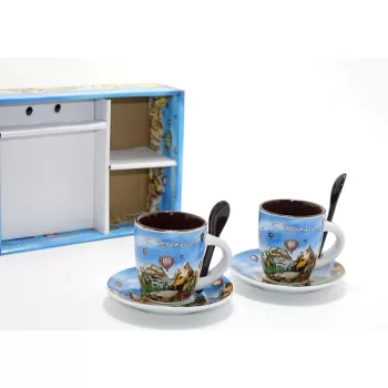 ® Yeni Ürün Yöresel İkili Fincan Seti Model 2