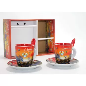 ® Yeni Ürün Yöresel İkili Fincan Seti Model 3