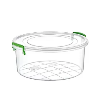 ® Yeni Ürün Yuvarlak Saklama Kutusu 4 Litre