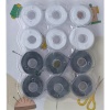 Biomak Masura İpli 12li Plastik Siyah-Beyaz