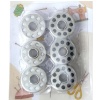 Biomak Masura İpli 6lı Metal Siyah-Beyaz