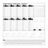 Biomak® Çarpım Tablosu Ezberleme Manyetik Duvar Stickerı 105 x 100 cm