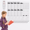 Biomak® Çarpım Tablosu Ezberleme Manyetik Duvar Stickerı 105 x 100 cm