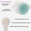 Biomak® 2li Set Çift Taraflı Cilt Temizleme Fırçası ve Yeşim Taşı Çift Taraflı Cilt Masaj Aleti