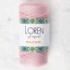 Macrame Toz Pembe El Örgü İpi RM 072 34343