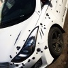 Biomak Araç Sticker Mermi ve Oto Sticker Yara Şeklinde 3D