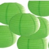 Biyomak® Dekoratif Çin Feneri – Kağıt Lamba - Yeşil