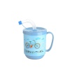 Biyomak® Funny Pipetli Çocuk Içecek Bardağı Desenli Bardak 350ml