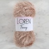 Biomak Loren Furry Bej El Örgü İpi - RF053 - 34060
