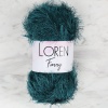 Biomak Loren Furry Petrol Mavisi El Örgü İpi - RF039 - 34057