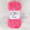 Biomak Loren Furry Koyu Pembe El Örgü İpi - RF016 - 34050