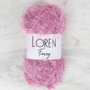 Biomak Loren Furry Gül Kurusu El Örgü İpi - RF012 - 34048