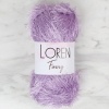Biomak Loren Furry Lila El Örgü İpi - RF009 - 34047