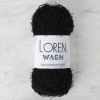 Biomak Loren Wash Siyah El Örgü İpi - R004 - 34041