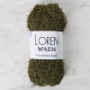 Biomak Loren Wash Asker Yeşili El Örgü İpi - R141 - 34031
