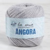 Biomak La Mia Angora Gri El Örgü İpi - L047 - 34013