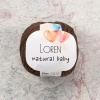 Biomak Loren Natural Baby Kahverengi El Örgü İpi - R035 - 33941