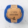 Biomak Loren Natural Cotton Saks Mavi El Örgü İpi - R025 - 33918