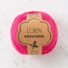 Biomak Loren Natural Cotton Fuşya El Örgü İpi - R095 - 33909