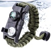 Biyomak® Survival Hayatta Kalma Bilekliği Acil Durum Bileklik Kamp Outdoor