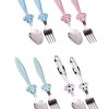Biomak Mama Çatal Kaşık Seti - 18 cm - Mavi