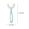 Biomak Silikon Çocuk Diş Fırçası Tartar Temizleyici (2-12 Yaş) - Mavi