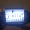 Biyomak® Cinematic Harflerle Işıklı Mesaj Veren Light Box Led Pano A4