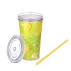 Biyomak® Cool Lime Bardağı - Limeshake Bardak 600 ML