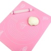 Biyomak® Hamur Açma Örtüsü Hamur Matı Ölçekli 45x 35 cm