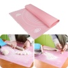 Biyomak® Hamur Açma Örtüsü Hamur Matı Ölçekli 45x 35 cm
