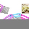 Biyomak® Pratik Sebze ve Meyve Dilimleyici Şekilli Kesim Sağlıklı ve Kolay Sebze Kesici Chips Chopper