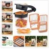 Biyomak® 5 In 1 Pratik Hazneli Sebze Meyve Doğrayıcı