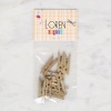 Biomak® LOREN CRAFTS 10 LU ALTIN RENK MİNİ MANDAL